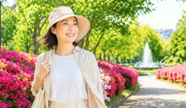 春の油断が招く光老化。今から始める紫外線対策